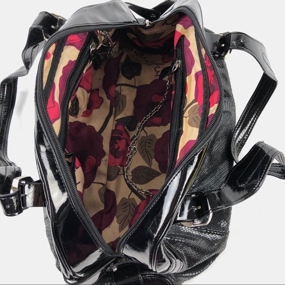 Maxx New York Bags Maxx Ny 5th Ave Black Patent Handbag Poshmark